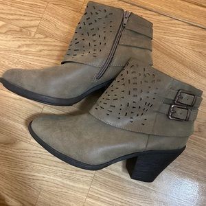 Women’s Booties. Worn maybe twice. Size 10